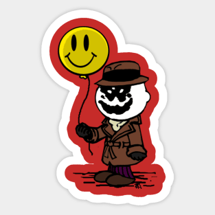 Little rorshack Sticker